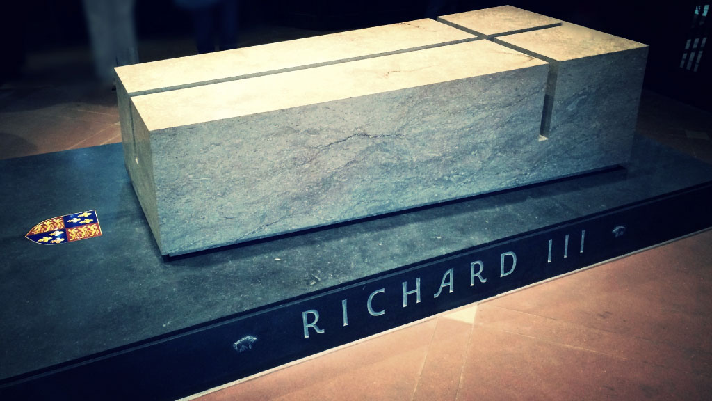 Leicester-Burial-Place-of-English-King Coffin of King Richard 3rd